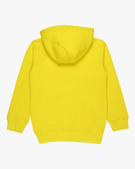 Bright yellow hotsell adidas hoodie