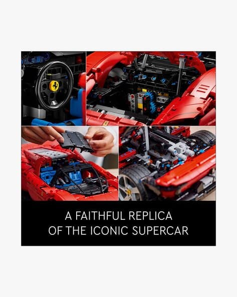 Buy Lego Unisex Technic Ferrari Daytona SP3 Building Kit Red
