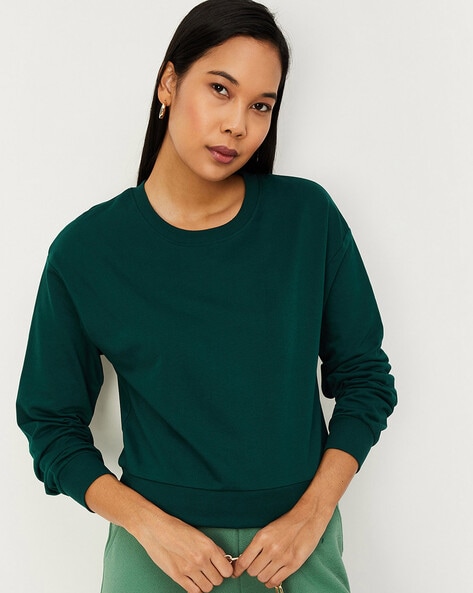 Hunter green sweatshirt discount womens