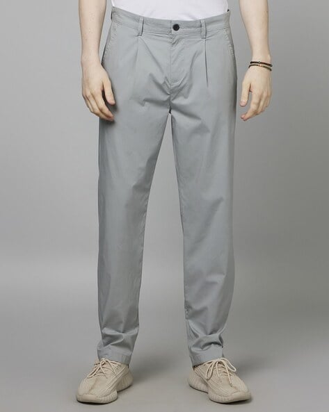 Celio Single-Pleated Trouser with Inserted Pockets