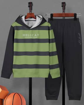 hellcat Typographic Print  Pant & T-Shirt Set-picture-18
