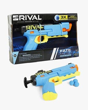 Nerf Fortnite トイガンセット Nerf Fortnite HR Blaster, Ruff Wrap Design, 6-Dart Elite Clip, 6