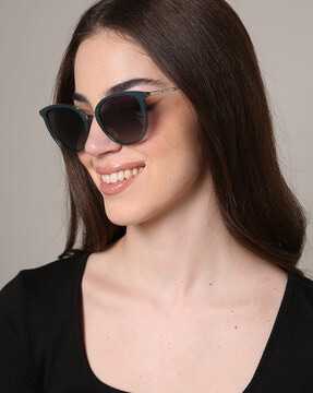 Buy Teal Blue Sunglasses for Women by FOSSIL Online Ajio