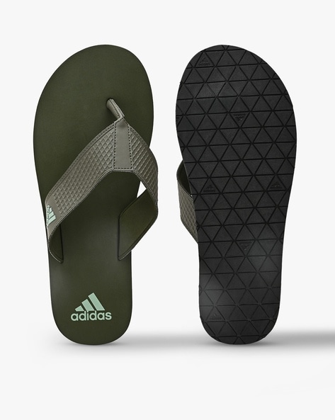 Buy Green Flip Flop Slippers for Men by ADIDAS Online Ajio