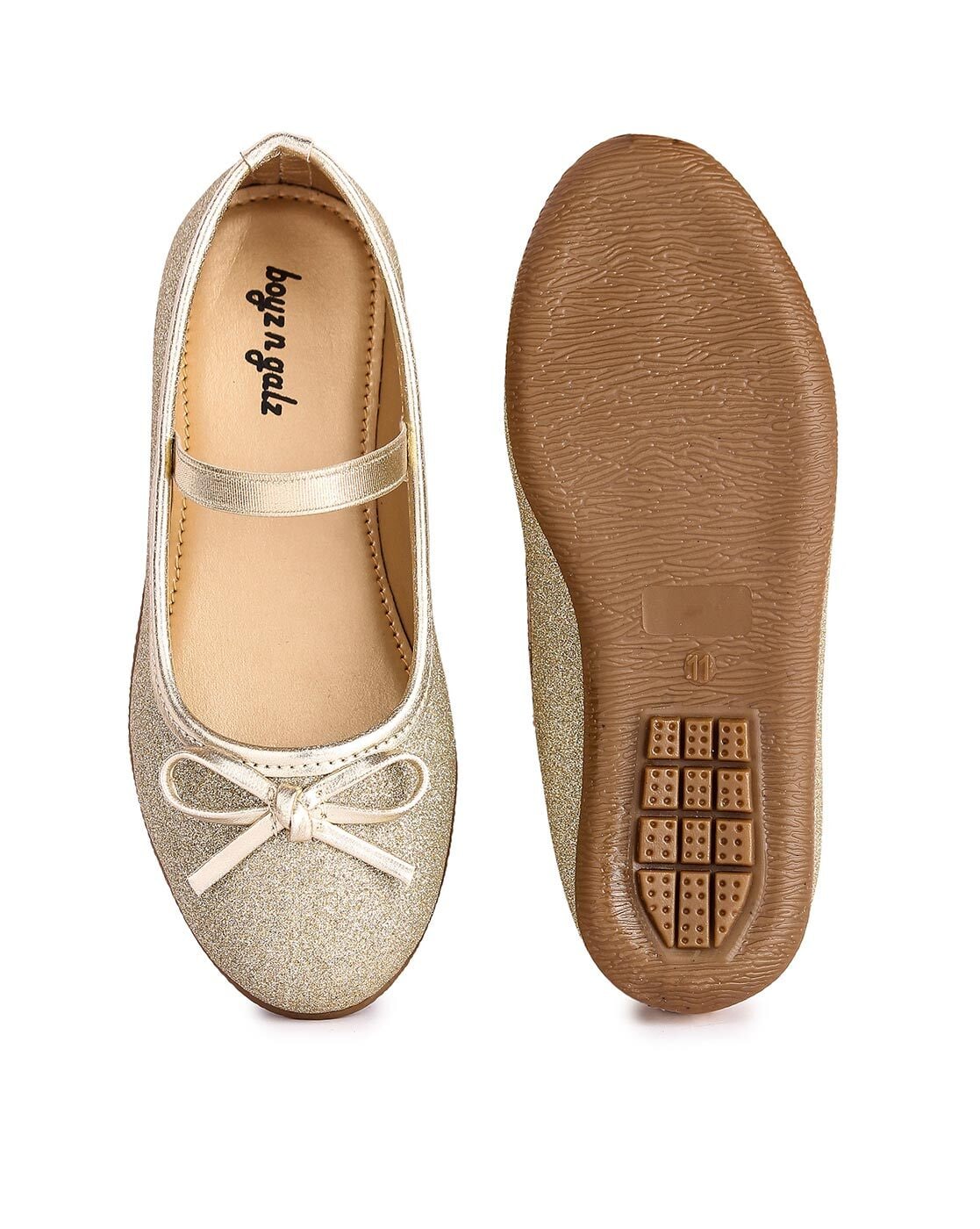 Buy GOLD Casual Shoes for Girls by BOYZ N GALZ Online Ajio