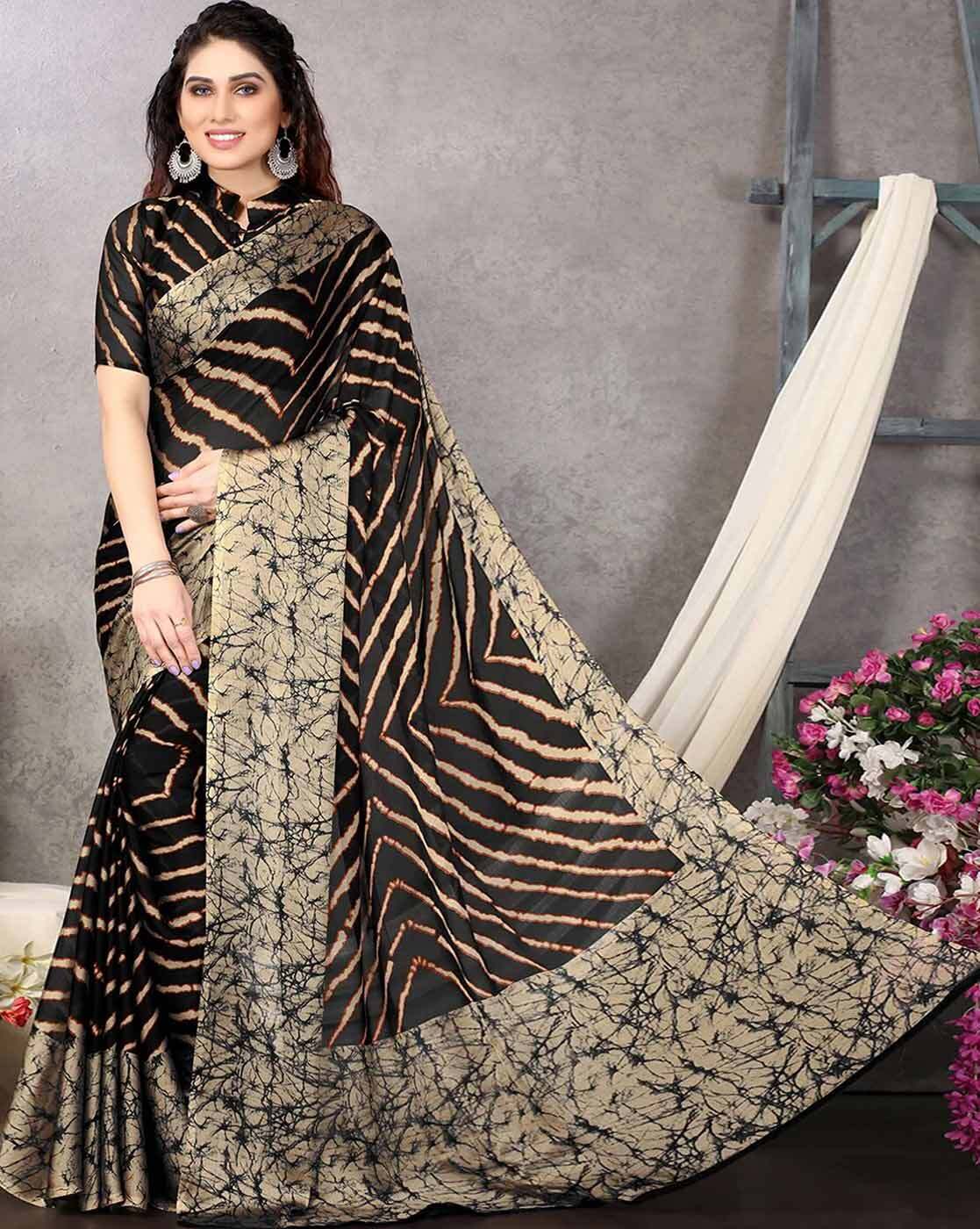 Buy Multicoloured Sarees for Women by Kishori Online | Ajio.com
