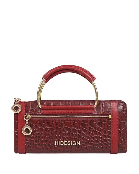 Buy Hidesign Red Womens Handbags