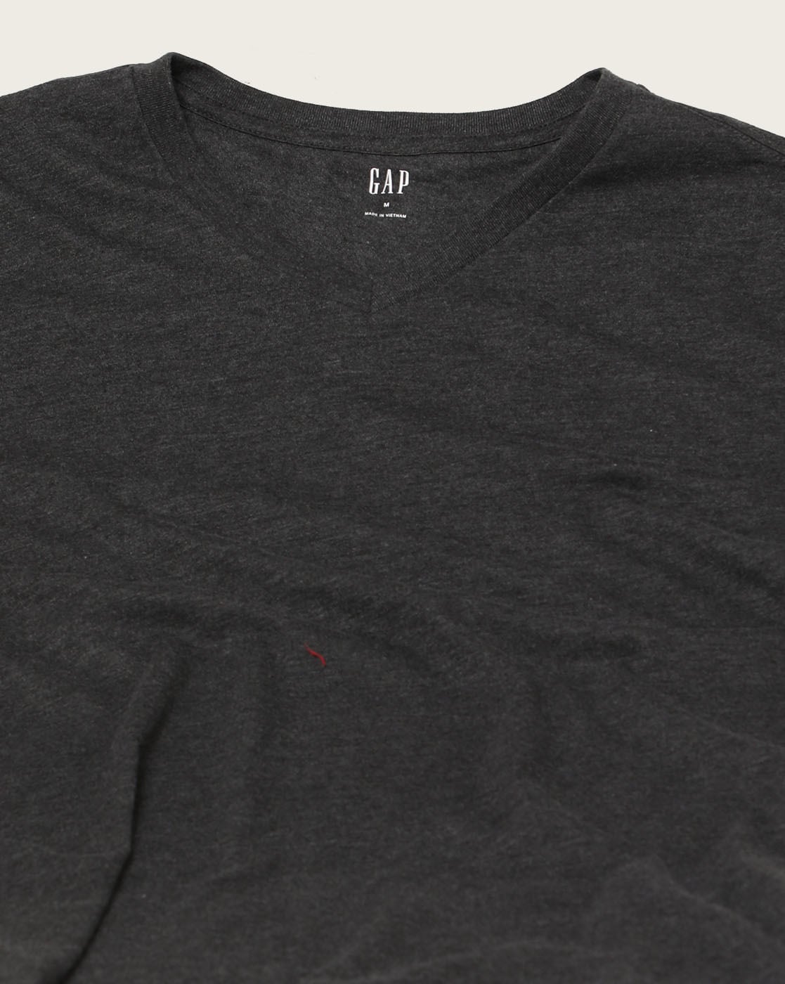 Gap white v neck t best sale shirt