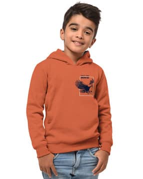 hellcat Graphic Print Round-Neck Hoodie-picture-20
