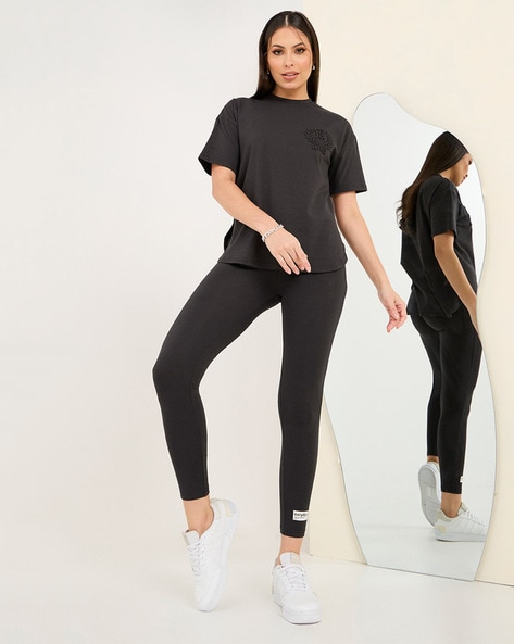 Oversized T Shirt & Leggings Co-ord | Misspap Ireland-daiichi.edu.vn