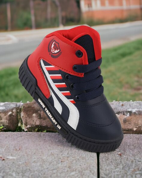 Buy Red Sports Outdoor Shoes for Boys by TRZ Online Ajio