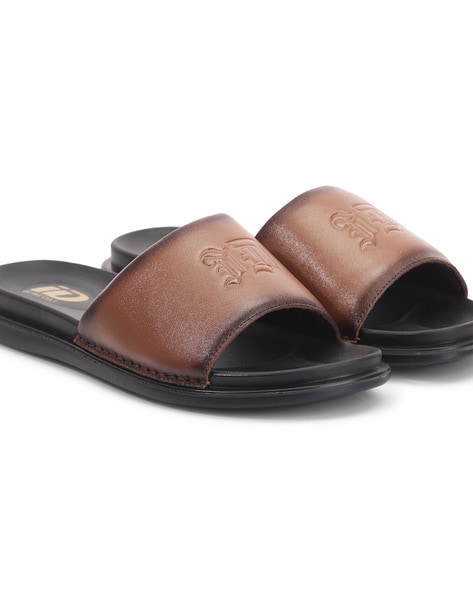 Open Toe Slip On Slides