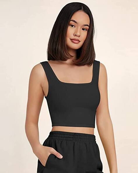 Slim Fit Crop Top