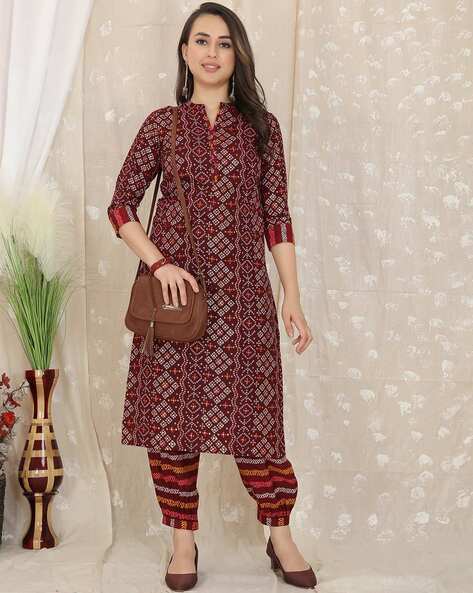 SKT Vintage Bandhani Cottan Salwar Suit Catalog 12 Pcs - Suratfabric.com