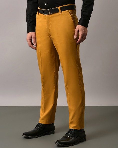 HotButtered Mens Peppers Trousers (Mustard) | Sportpursuit.com