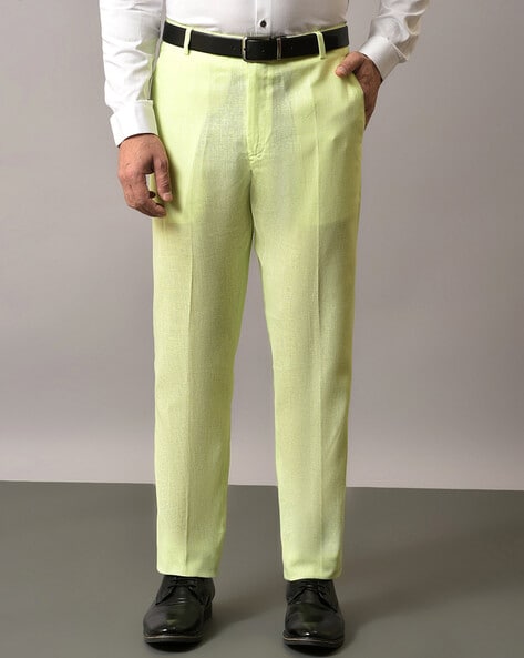 Men's Green Trousers - Light Green, Dark Green & Olive | Xposed London –  XPOSED