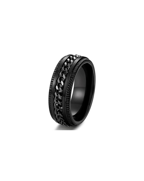 Etoile | Companion Titanium Ring | Black titanium ring, Titanium engagement  rings, Titanium wedding ring sets