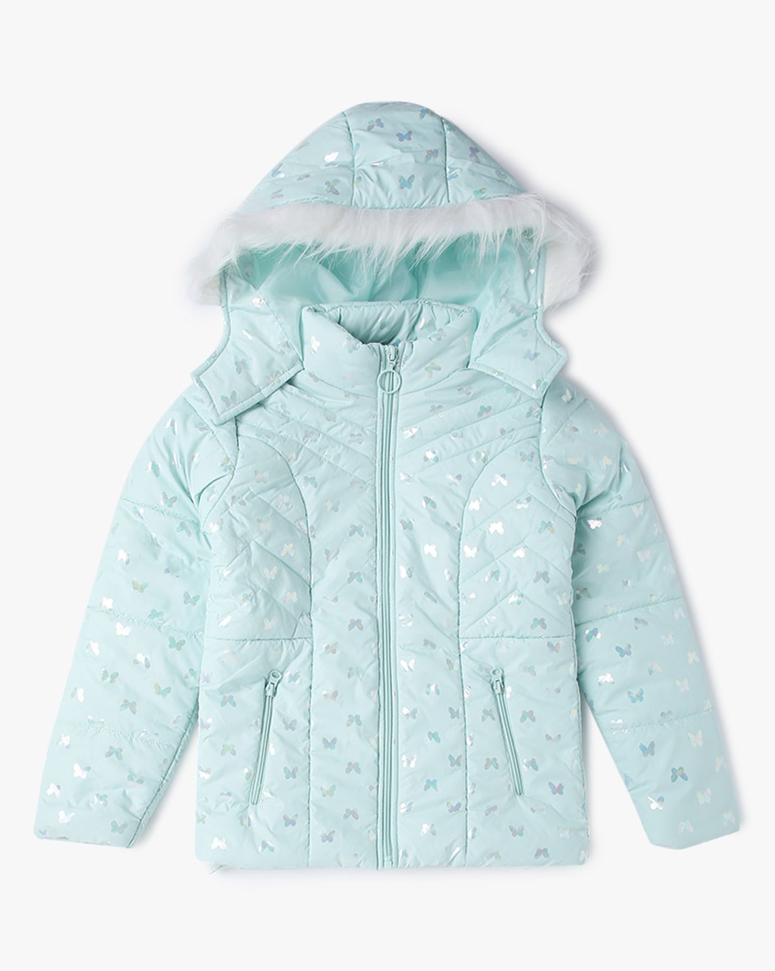 Hooded Faux-Fur-Trim Field Jacket for Toddler Girls | Old Navy