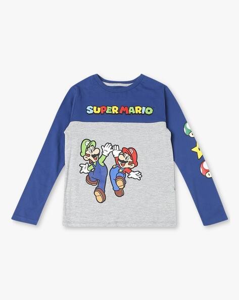 Buy Blue Grey Tshirts for Boys by Marks Spencer Online