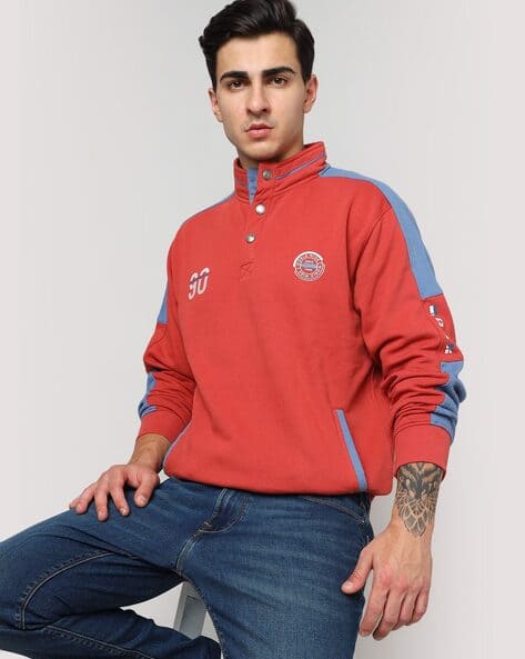 Buy Rust Sweatshirt Hoodies for Men by DUKE Online