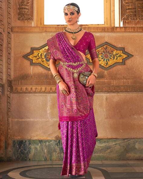 Buy Purple Colour Designer Kanchipuram Silk Saree,bollywood Saree,wedding  Wear Saree,beautiful Saree With Exclusive Weaving,designer Saree Online in  India - Etsy