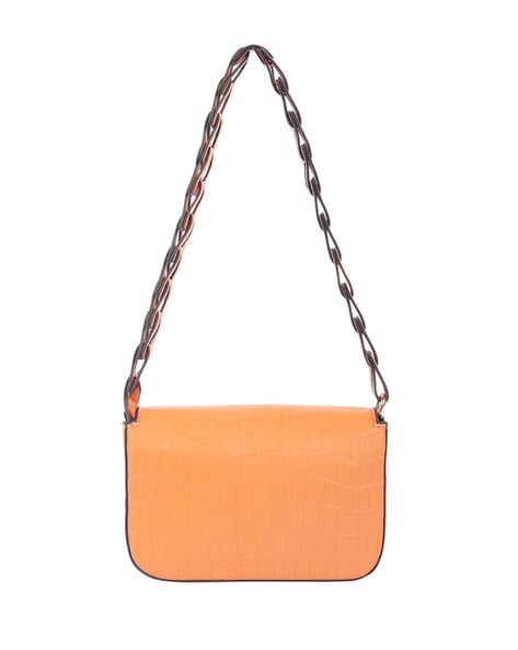 Orange hotsell croc bag