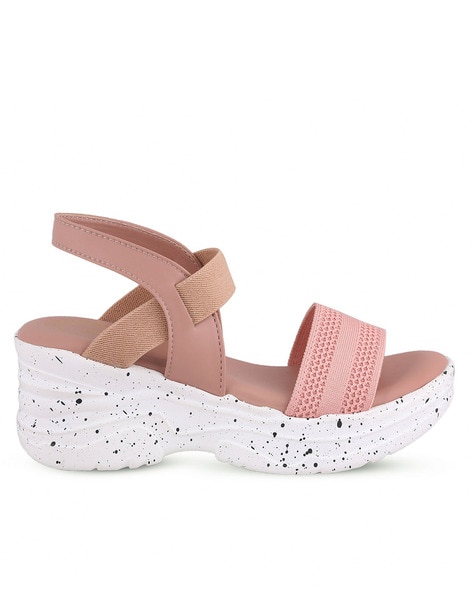 Tpr Lightweight Skin Friendliness Stylish Peach Classy Looks Ladies Flat  Sandals at Best Price in Baramati | Mk Shoes