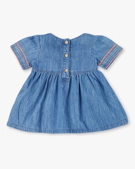 Ralph Lauren Baby Girls 3-24 Months Denim Shirt With Bloomers Dress |  Dillard's