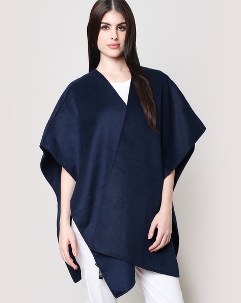 Woven Front-Open Poncho Price in India