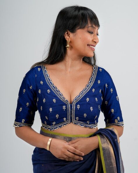 Blue Blouses for Women by Suta Online | Ajio.com