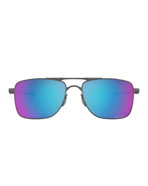 Oakley 0OO412441240662 Men Polarized Blue Lens Rectangle Sunglasses