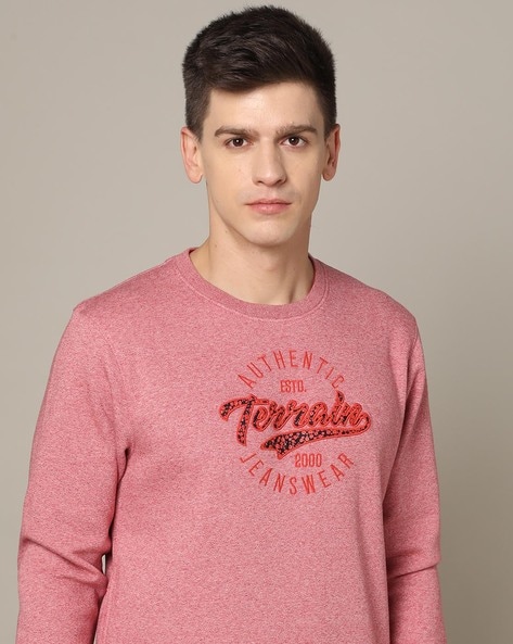 Men Pink Sweatshirts - Buy Men Pink Sweatshirts online in India