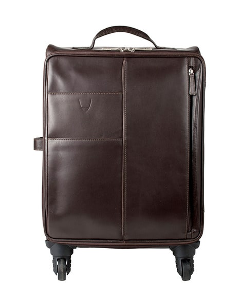 Buy Brown Kingsley 02 Trolley Bag Online - Hidesign