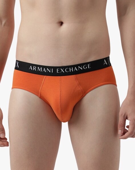 Buy Orange Briefs for Men by ARMANI EXCHANGE Online
