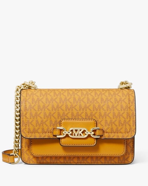 MICHAEL Michael Kors Handbag in Yellow | Lyst UK