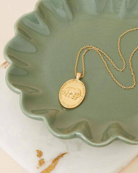 Buy Gold-Toned Necklaces Pendants for Women by Accessorize