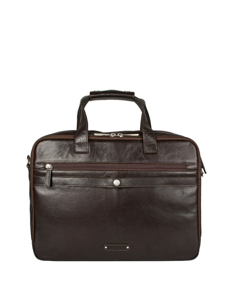 Hidesign Men Brown Messenger Bag