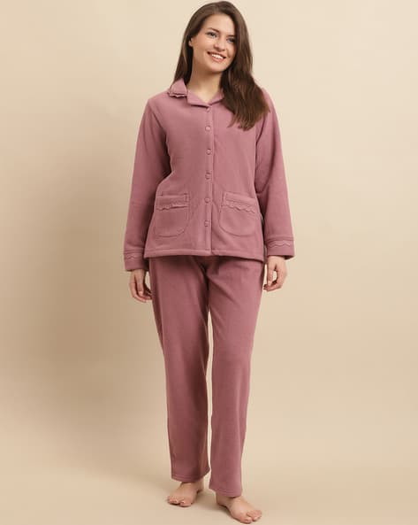 Buy Pink Night&LoungeWearSets for Women by Kanvin Online