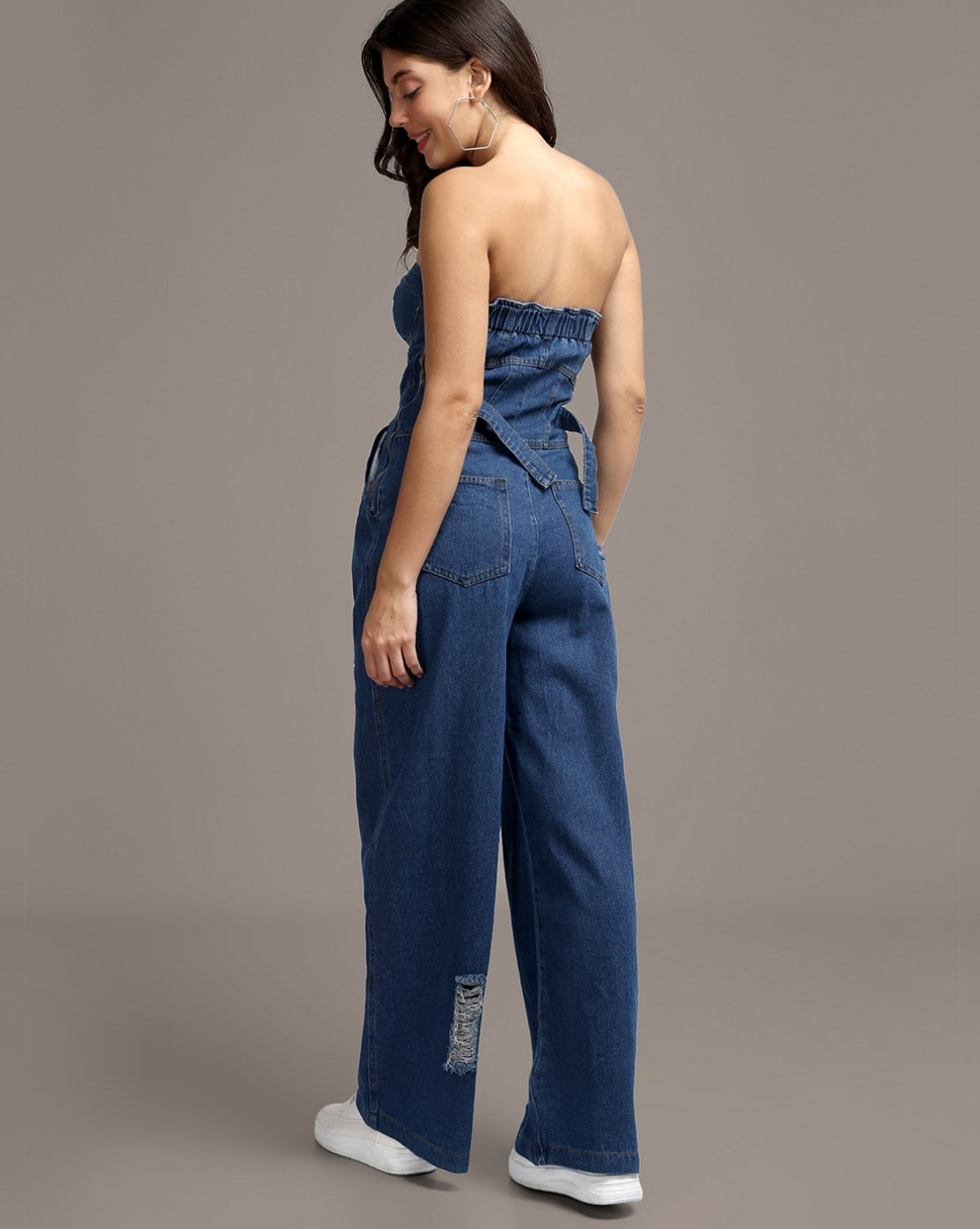 Buy Blue Dungarees &Playsuits for Girls by OLELE Online | Ajio.com