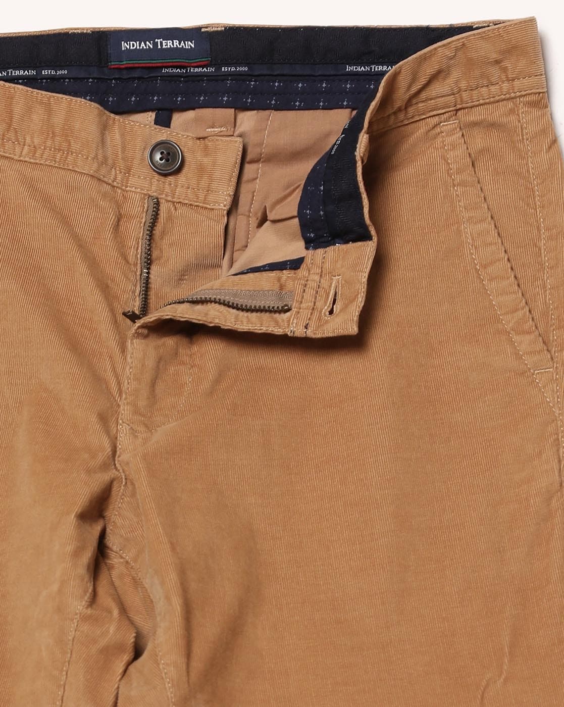 INDIAN TERRAIN jacov Slim Fit Men Beige Trousers - Buy INDIAN TERRAIN jacov  Slim Fit Men Beige Trousers Online at Best Prices in India | Flipkart.com