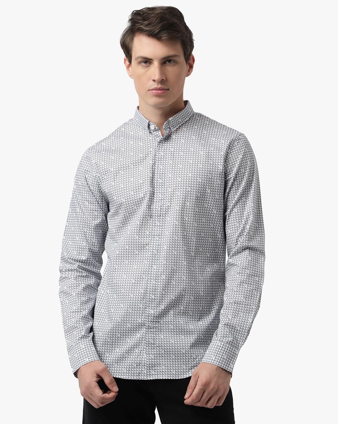 Armani on sale grey shirt