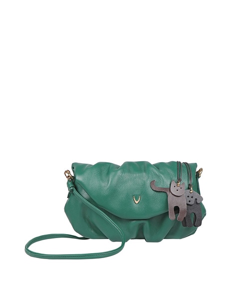 Buy Hidesign Green Womens Handbags