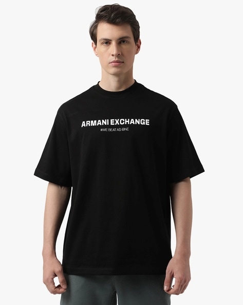 Buy Black Tshirts for Men by ARMANI EXCHANGE Online