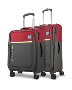 Set of 2 Men Trolley Bags with Number Lock-image-45