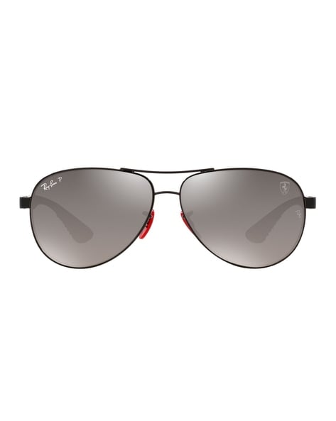 Ray Ban Grey Polarized Aviator Sunglasses S16B2523 @ ₹9890