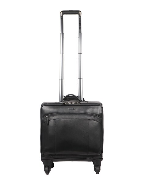 Leather Trolley Bag - Buy Leather Trolley Bag Online in India | Myntra