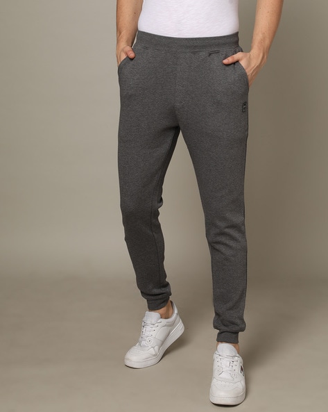 Charcoal grey track outlet pants