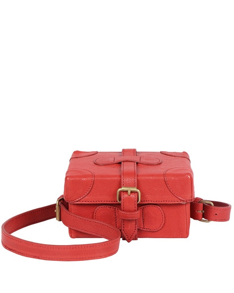 Hidesign red hotsell sling bag