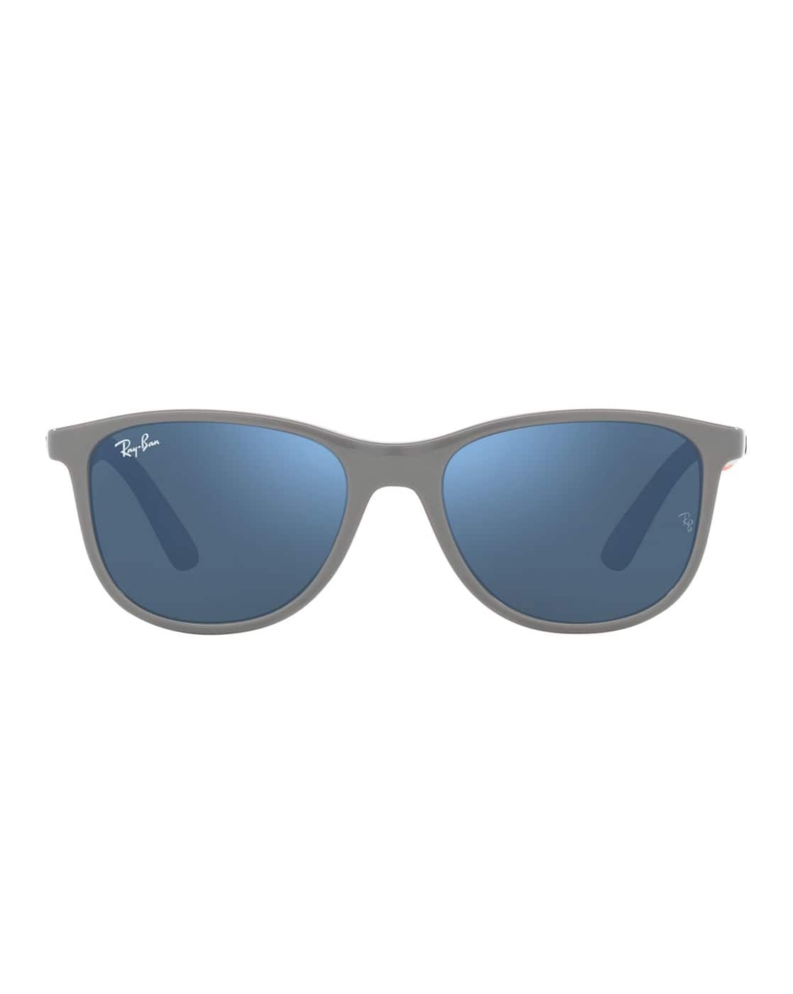 0RJ9077S71335549 Unisex UV Protected Blue Lens Square Sunglasses