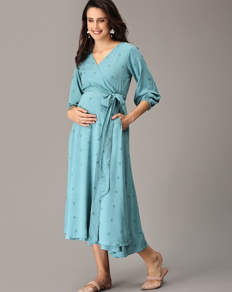 Buy Teal Dresses & Jumpsuits for Women by MOMTOBE Online